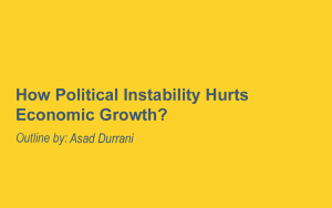How Political Instability Hurts Economic Growth?